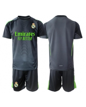 Billige Fotballdrakt Real Madrid Keeper Replika Tredjedraktsett Barn 2025-26 Kortermet (med bukser)